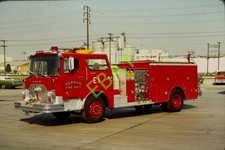 VERNON, CA Fire Apparatus SLIDE: E-1  MACK CF picture