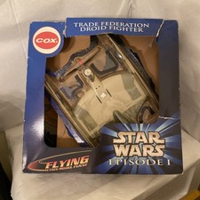 Vintage Cox Star Wars Episode 1 Trade Federation Orion Fighter Plane picture
