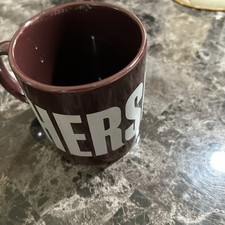 Authentic Hershey's Coffee Mug Since 1894 by Galerie 12oz Chocolate Brown Silver picture