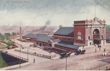 1907 Omaha, Nebraska, View of Union Depot, Omaha a630 picture