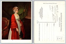 1947 Russian Postcard Argunov Portrait P.I. Kovaleva Kuskovo Museum Art picture