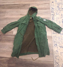 Vintage 1983 West German BGS Border Guard Parka Jacket Medium Hooded Liner picture