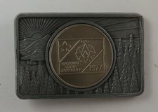 1977 National Scout Jamboree Belt Buckle [KS-698] picture
