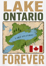 Lake Ontario Forever Canada  Poster Print picture