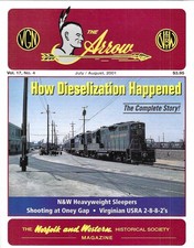 The Arrow Magazine 2001 N%W Diesels Dieselization Heavyweight Sleepers Oney Gap picture