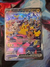 Pikachu ex 150/128 30th Celebration SIR NM/MINT picture