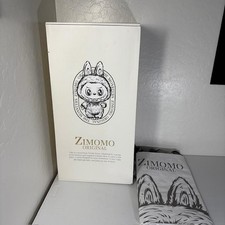 POP MART Zimomo Original Mega Vinyl Figure White Designer Art Toy Labubu picture
