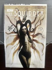 IDW Publishing The Squidder #2 Signed By Ben Templesmith & Menton NO COA picture