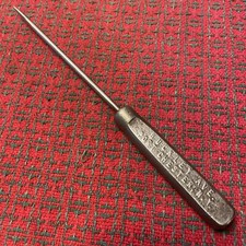 Antique All Metal Ice Pick Port Chester Advertising Hygeia Ice NY USA 🇺🇸 picture