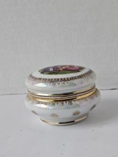 Vintage Karlsbad  Trinket Box Collectible  Royal Austria Porcelain  picture