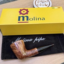 Molina Shorty Brown Dublin Nose Warmer (MO6) (9mm) Filter Pipe - New picture