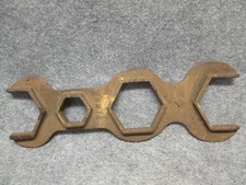 Antique Implement Wrench Tool 2272 w/ H In Diamond Logo 4 Sizes 12.5