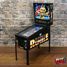 Miniature WWF Royal Rumble Pinball Machine | 1:12 Scale Arcade Diorama Accessory picture