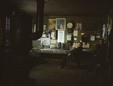 Yardmaster's office C&NW Railway, North Proviso, Chicago IL 1943 8.5 x 11 Photo picture