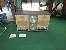 Vintage Audition Deluxe Home Radio Model 1525 AM-FM-AFC 4-SPEAKER7TUBESUPER picture