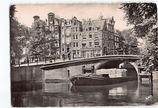 Postcard Prince's Canal Amsterdam Netherlands picture