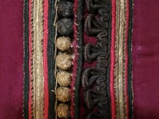 Antique Macedonian traditional  Hand Woven wool jacket rare picture