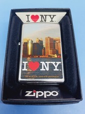 Zippo I Love NY Street chrome 28427 picture