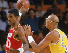 1985-86 NBA Western Finals Game 1 Houston Rockets Los Angeles Lakers TV Game DVD picture