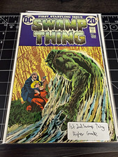 DC Comics Swamp Thing #1 (1972) Comic Book Lot 5 Issues 20c Cover Price picture