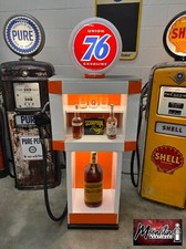 Custom 1960’s UNION 76 Tokheim Gas Pump w/ Display Shelves picture