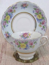 Vintage Colclough China Cup and Saucer Set, Marked, Genuine Bone China picture