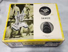 Vintage Tasco Stereo Binocular Microscope Kit Japan 1960s Metal Model 995 picture