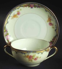 Noritake Oxford Bouillon Cup & Saucer 2181395 picture