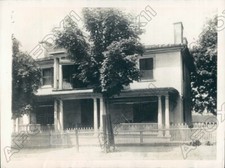 1924 House In Staunton Virgina Where Woodrow Wilson Was Born Press Photo picture