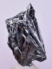 4.7cms STIBNITE CRYSTAL PERU MINERAL SPECIMEN COLLECTOR MB152 picture