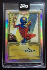 2026 Topps Mint Marvel CHROME AUTO ENCASED #CA-PM Paco Medina  Spider-Boy picture