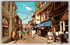 c1960s Holland Street View Kerkstraat Amsterdam Vintage Postcard picture