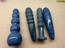 4PC Natural  mix Crystal Massage Yoni Wand Healing reiki gem  for Gift decor picture