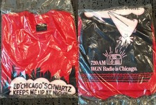 WGN Radio 720 T-Shirt Ed “Chicago” Schwartz Keeps Me Up At Night ~ RARE picture
