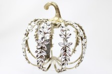 Christian Siriano New Your Jeweled Metal Fall Thanksgiving Pumpkin Elegant Table picture