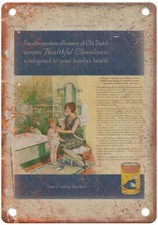 Old 1929 SUPER SUDS Dish Washing Detergent Soap Ad Retro Look Metal Sign ZF401 picture