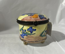 2005 Kelvin Chen Hand Painted Two Inch Stamp Holder # 1485 / New In Box picture