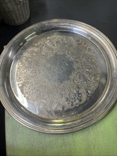 Wm. Rogers #971 Silverplate Tray 12” picture
