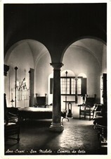 Anacapri Italy Villa San Michele Bedroom RPPC Real Photo Postcard Unused picture