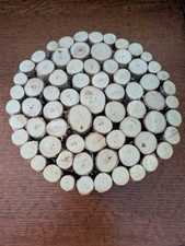 Rustic Wood Slice Trivet – 7