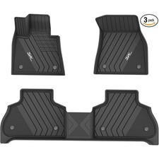 NEW 3W Floor Mats Fit for BMW X7 7 Seats 2019-2024 All Weather 12st & 2nd Row picture