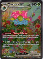 Venusaur ex 198/165 Special Illustration Rare 151 Pokemon Holo Near Mint picture