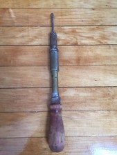 Vintage Millers Falls No.61A Spiral Ratcheting Screwdriver - Patd Mar. 30, 1926 picture
