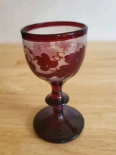  Ruby Red Glass. 3.5