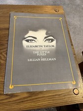 Elizabeth Taylor in the Little Foxes by Lillian Hellman Theatre Program picture
