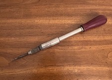 Vintage Yankee No. 130A Screwdriver Push Drill Spiral Ratchet picture