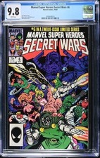 CGC 9.8 MARVEL SUPER HEROES SECRET WARS #6 .. BOB LAYTON COVER .. 1984 .. picture