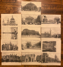 Vintage Postcards Early 1900s London United Kingdom Deyring-Honnest Set - 13 picture