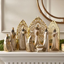 Member's Mark Pre-Lit Nativity Set, 9-Piece picture