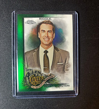 Topps 2022 Allen & Ginter World's Champions Green Chrome Rob Riggle #189 12/99 picture